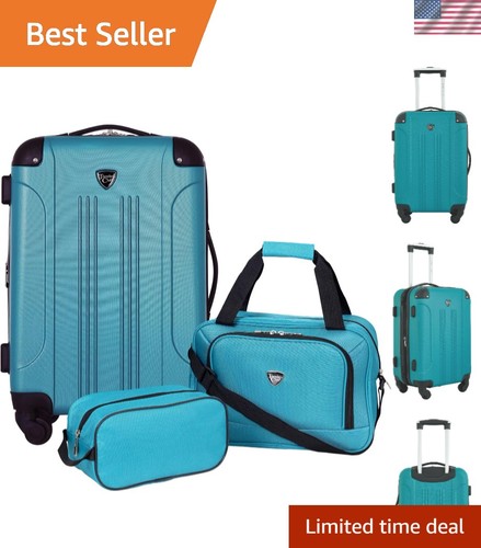 Chicago teal hardside - chicago,