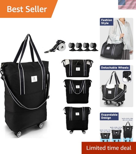 Rolling duffle bag with - bag,