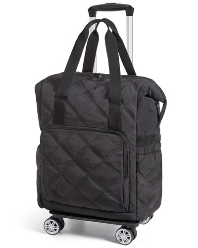 Rolling duffle bag with - rolling,