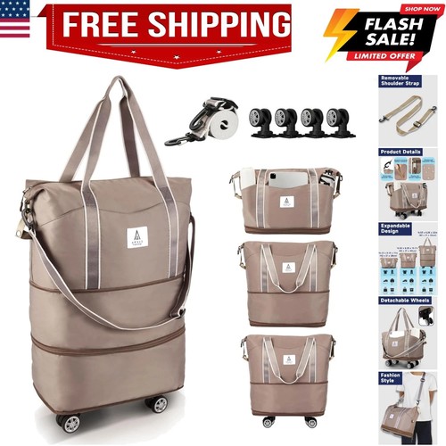 Rolling duffle bag with - duffle,