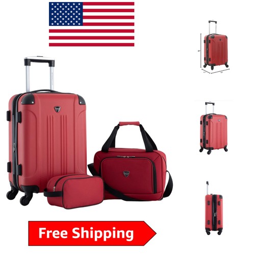 Elegant chicago red piece - red, 3-piece