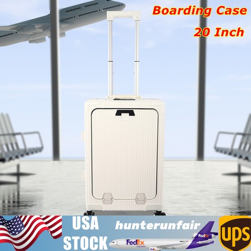 Front opening suitcase - opening,