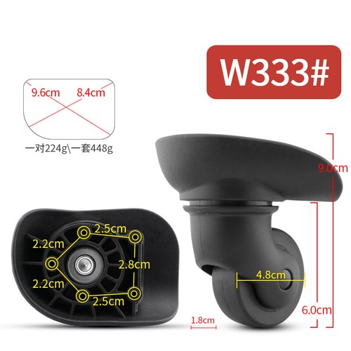 Luggage replacement wheel - replacement,