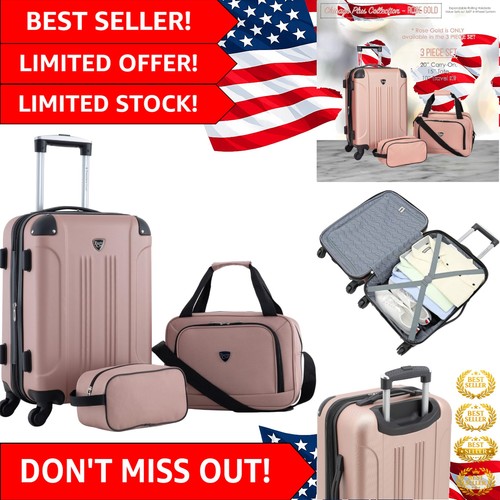 Chicago rose gold - rose, hardside