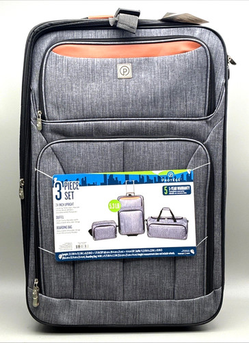 Protege gray 3pc travel - gray,